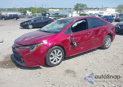 2022 Toyota Corolla Le from USA, damaged, VIN JTDEPMAE8NJ230292